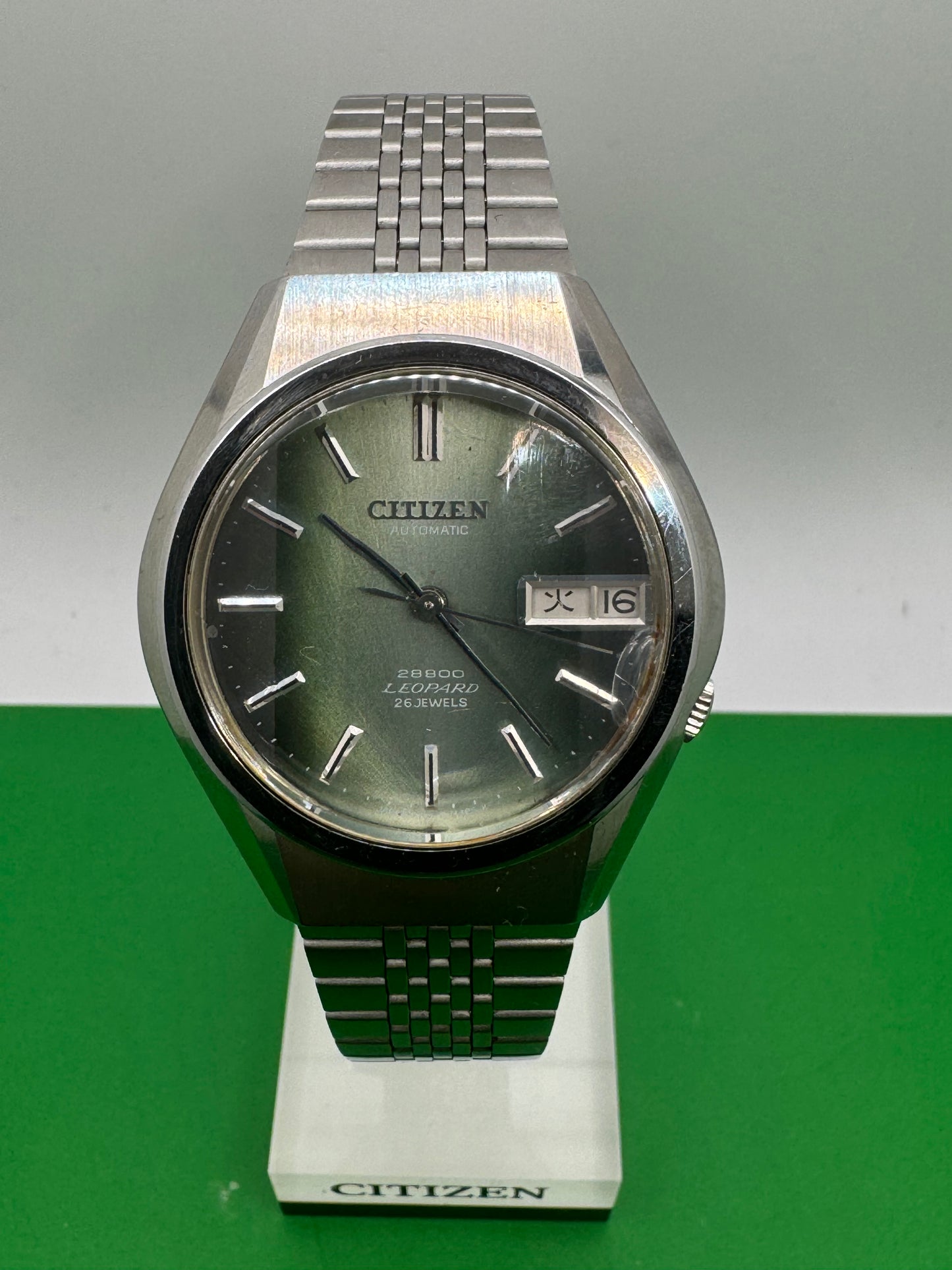 Citizen Leopard 28800 – Ref. 4-770919TA – August 1972 – High Beat – markantes 70er Design