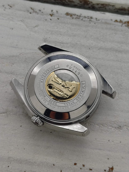 King Seiko Hi-Beat 5626-7000 – Calibre 5626A, Suwa Seikosha – Acier inoxydable, couronne signée KS – Juin 1970 – fraîchement révisée