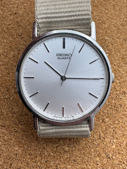 Seiko Quartz – Ref. 2C21-0120 (June 1986, Japan)