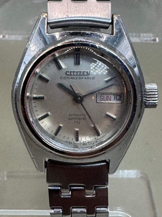Citizen Cosmostar V2 – Automatic Superbeat 17 Jewels – Para Water – November 1970 (Damenmodell)