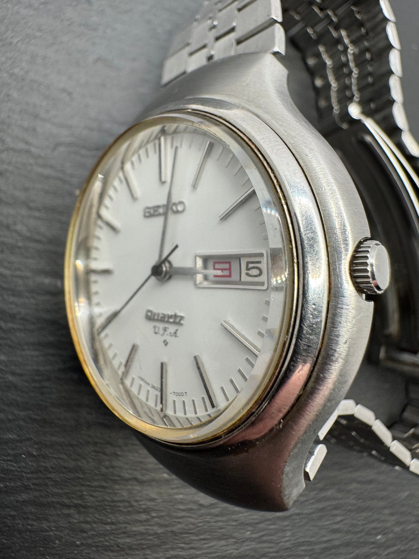 Seiko Quartz V.F.A. 3823-7000 – Februar 1973 – Full Set – Very Fine Adjusted – High Accuracy Quarz Ikone