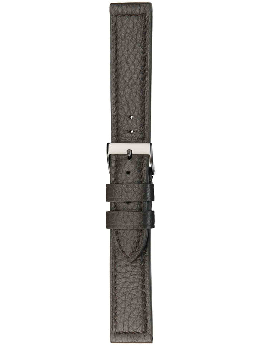 Herzog Cervo-Chrono Lederarmband Dunkelbraun