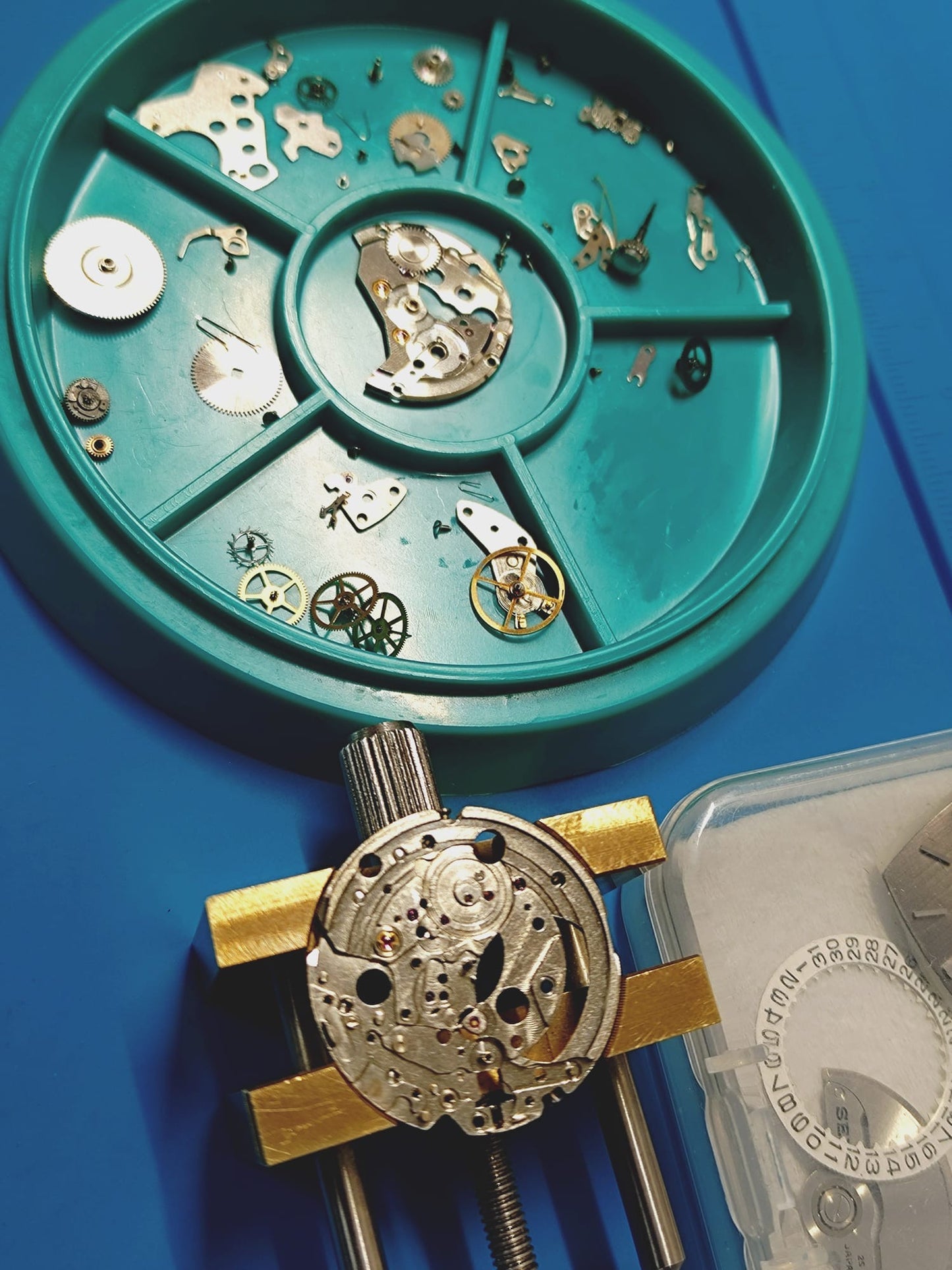 Seiko Lord Matic 5605-5000 – Graues Leinen-Zifferblatt & Original-Stahlband – 25 Jewels, Dezember 1969