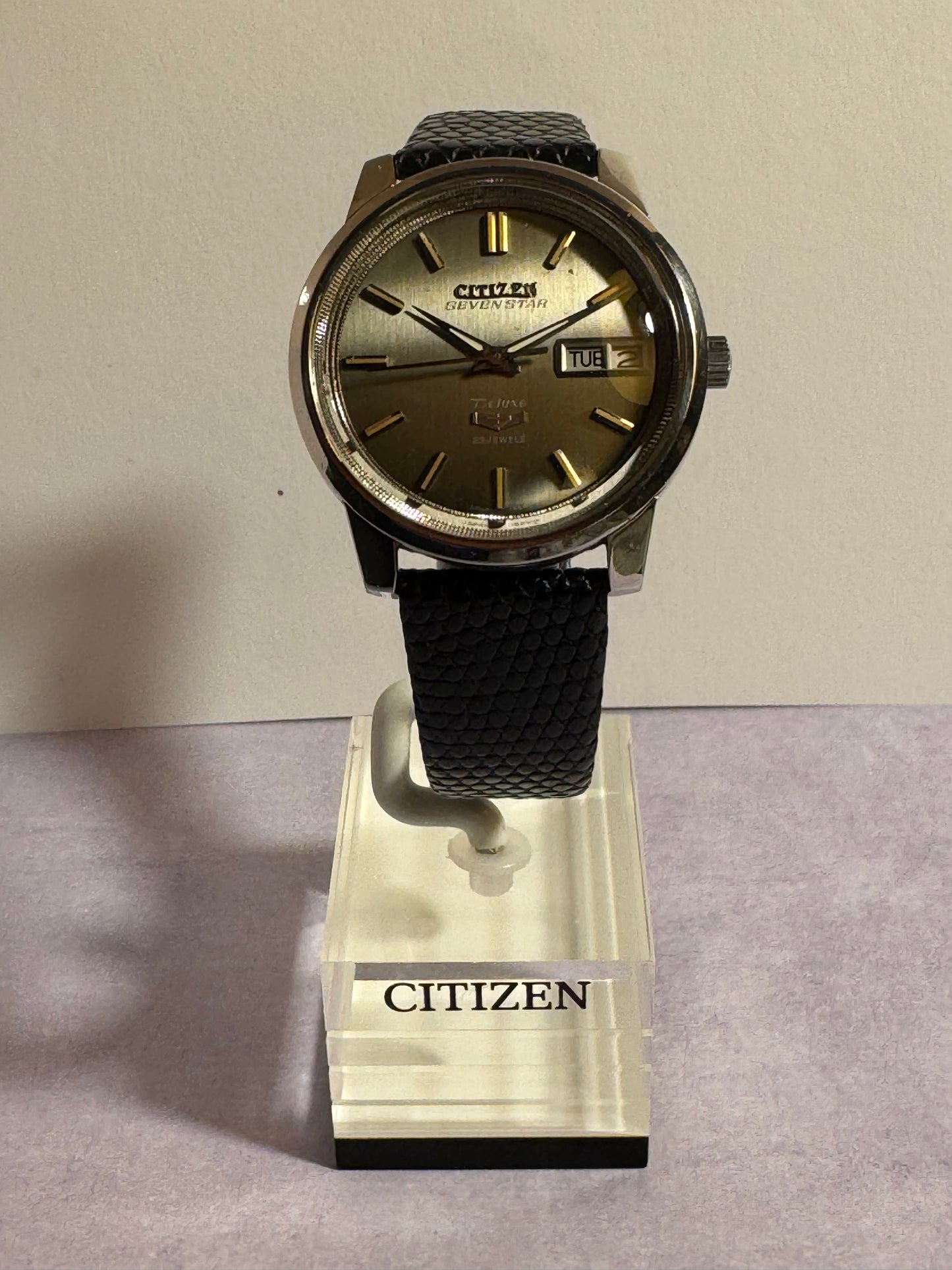 Citizen Seven Star Deluxe Automatic - Referenz 6N-3-U (November 1968)