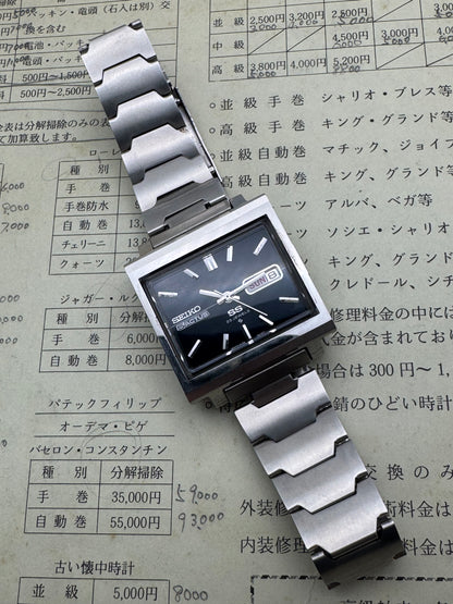 Seiko 5 Actus SS 6106-5440 – Automatic – November 1971 – Original bracelet - freshly serviced