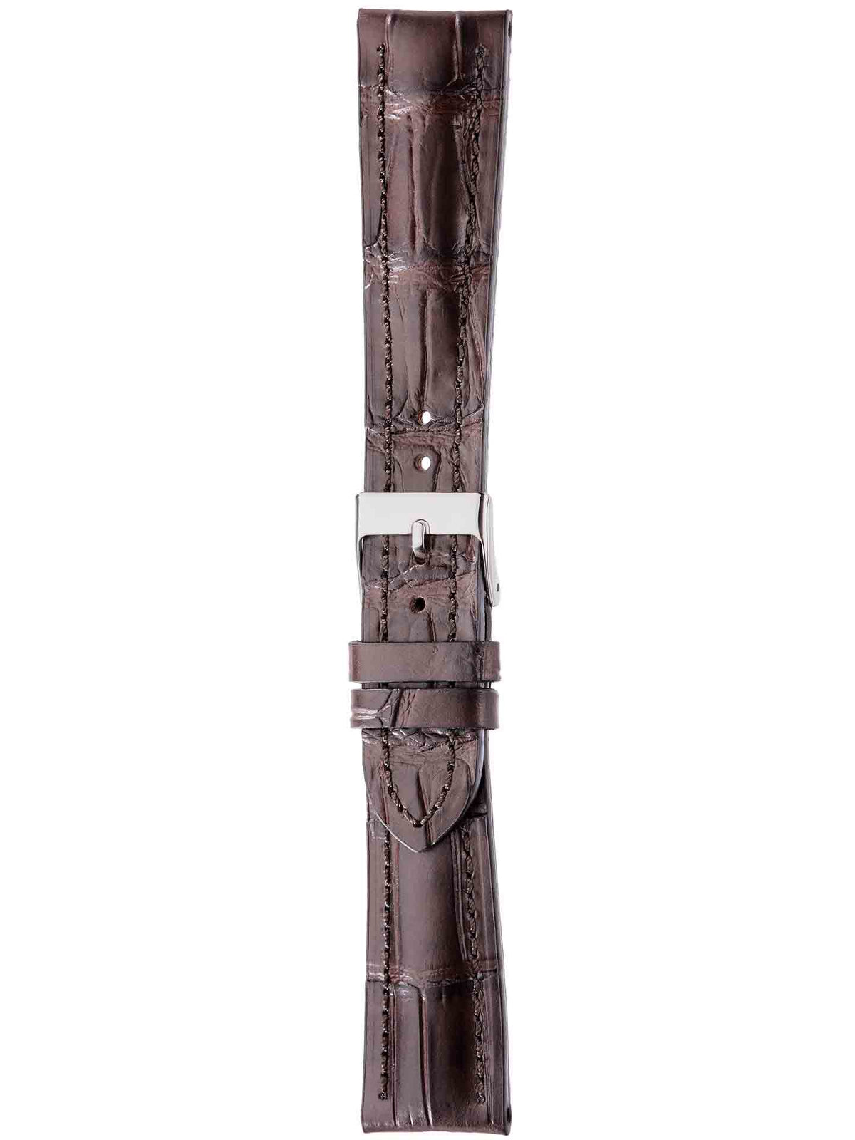 Herzog Croco-Sportivo Lederarmband Maroni