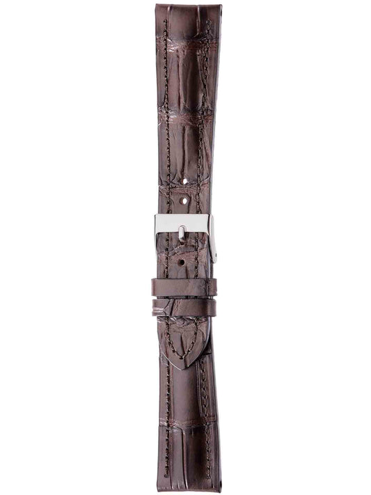 Herzog Croco-Sportivo Lederarmband Maroni