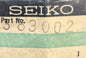 Seiko • Setting Lever (1 piece) • Part 383002 • Fits Cal. 5106 / 5126 / 5139 • NOS