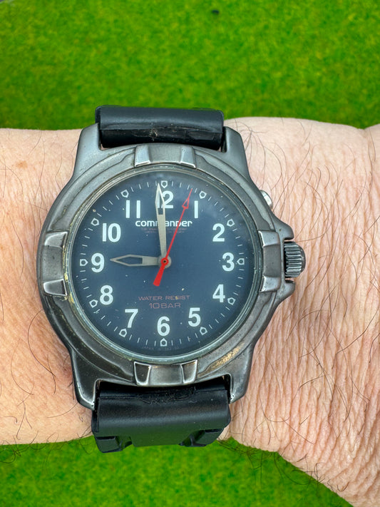 Ricoh Commander Quartz – Toolwatch der 90er – 10 BAR