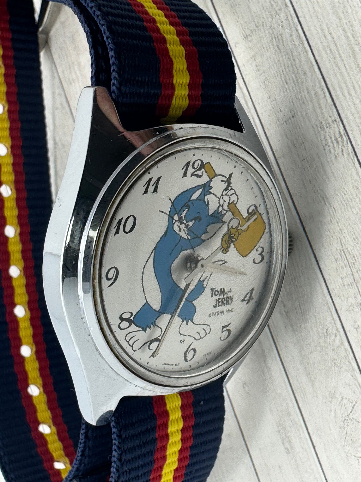 Seiko Tomony Tom & Jerry 5000-7000 – Handaufzug – 1970er Jahre – Comic-Klassiker aus Japan