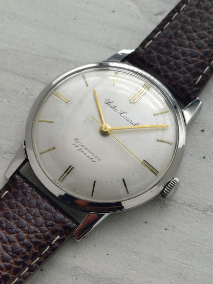 Seiko Laurel Diashock 17 Jewels – N87003 – späte 1950er, Handaufzug, revidiert