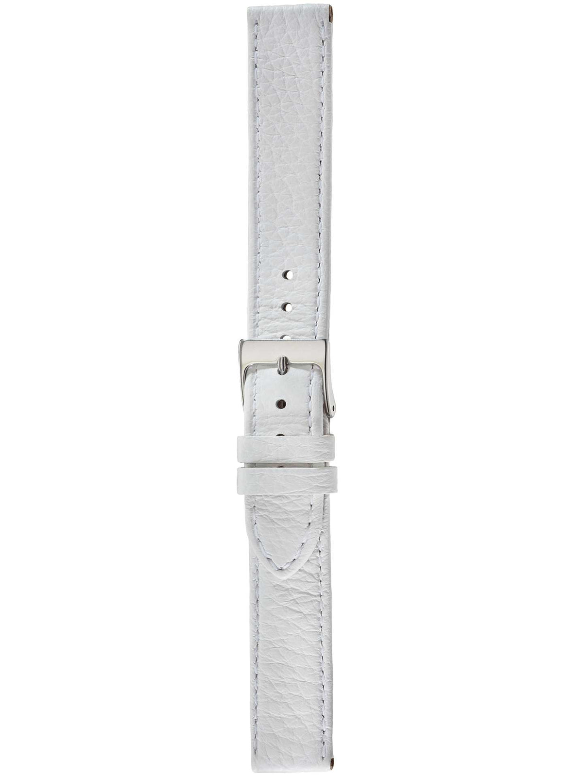 Herzog Hirschleder Lederarmband Weiß