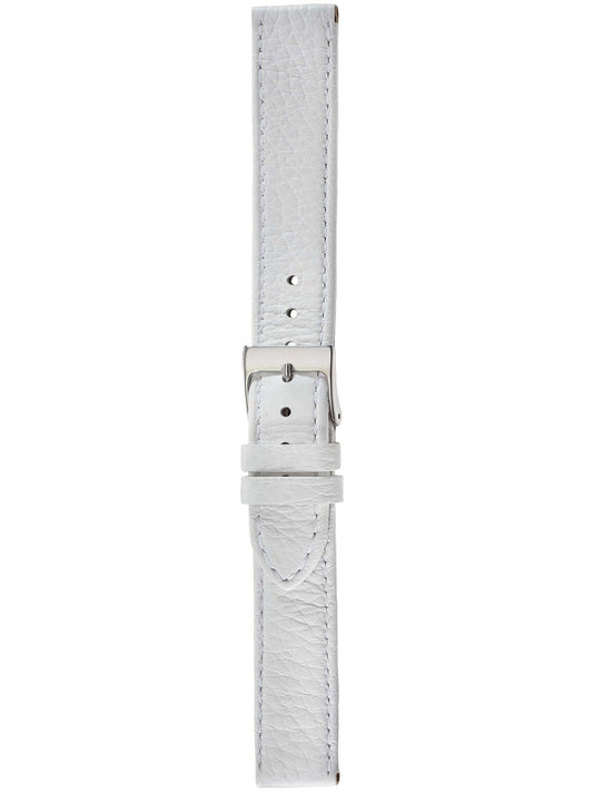 Herzog Hirschleder Lederarmband Weiß