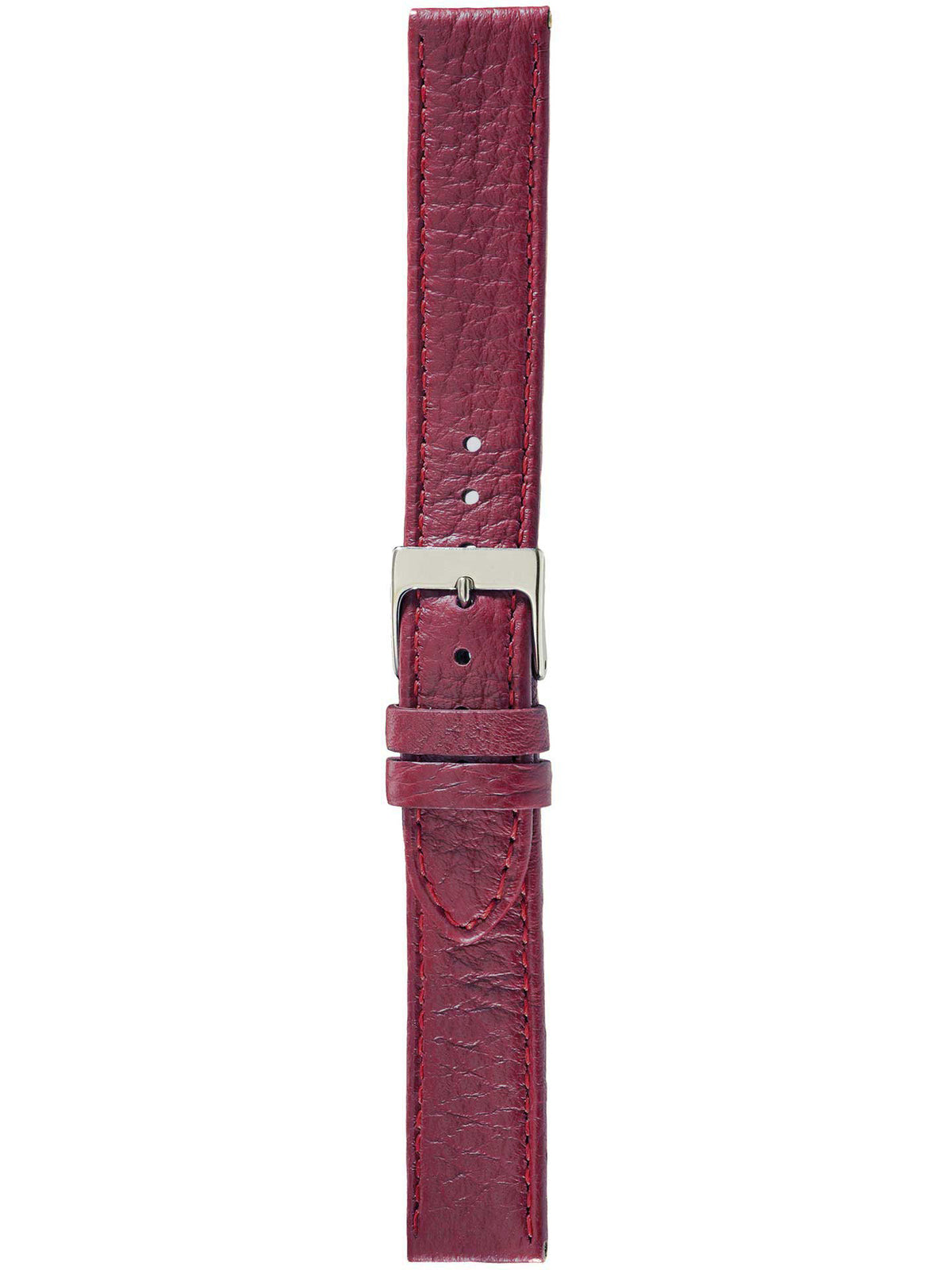 Herzog Hirschleder Lederarmband Dunkelrot