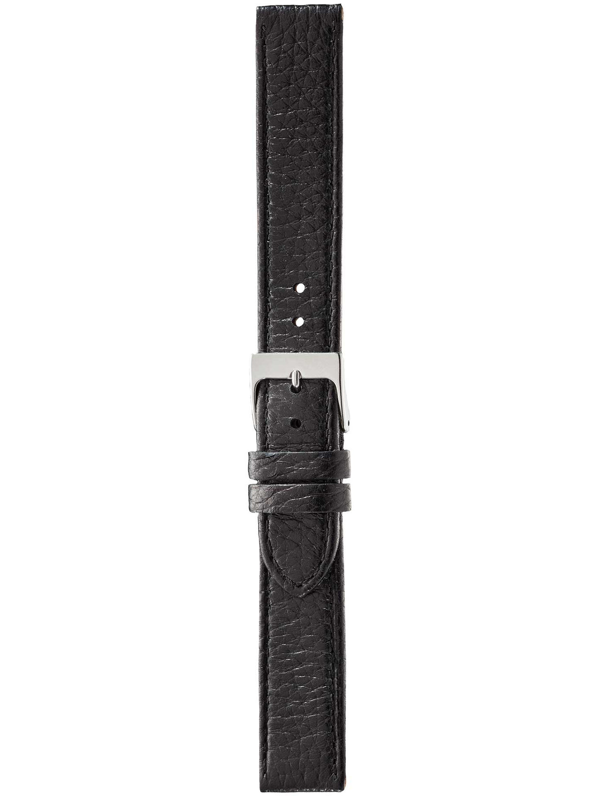 Herzog Hirschleder Lederarmband Schwarz