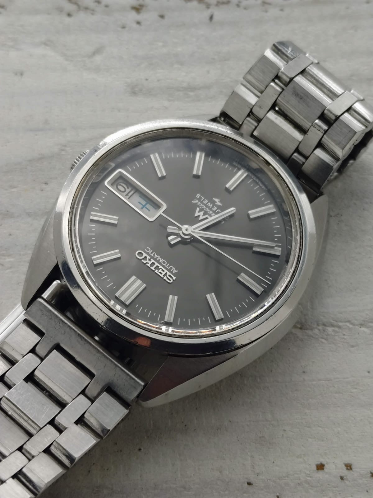 Seiko Lord Matic Special 5206-6020 – Calibre 5206, 23 rubis, Daini Seikosha – cadran anthracite – avril 1971 – récemment révisée