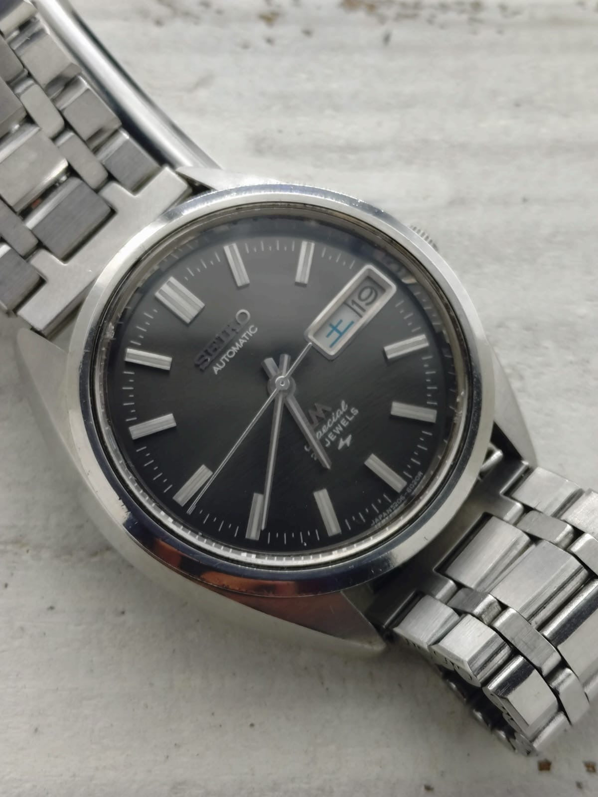Seiko Lord Matic Special 5206-6020 – Calibre 5206, 23 rubis, Daini Seikosha – cadran anthracite – avril 1971 – récemment révisée