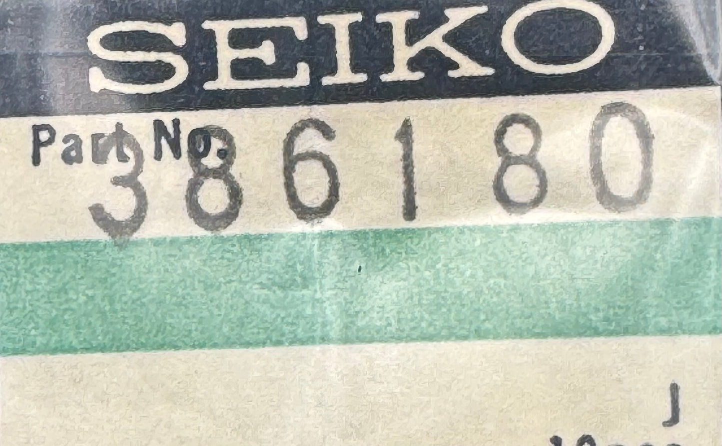 Vintage SEIKO spare part – Clutch Cap / Copribascula (1 piece) (Ref. 386180) - NOS