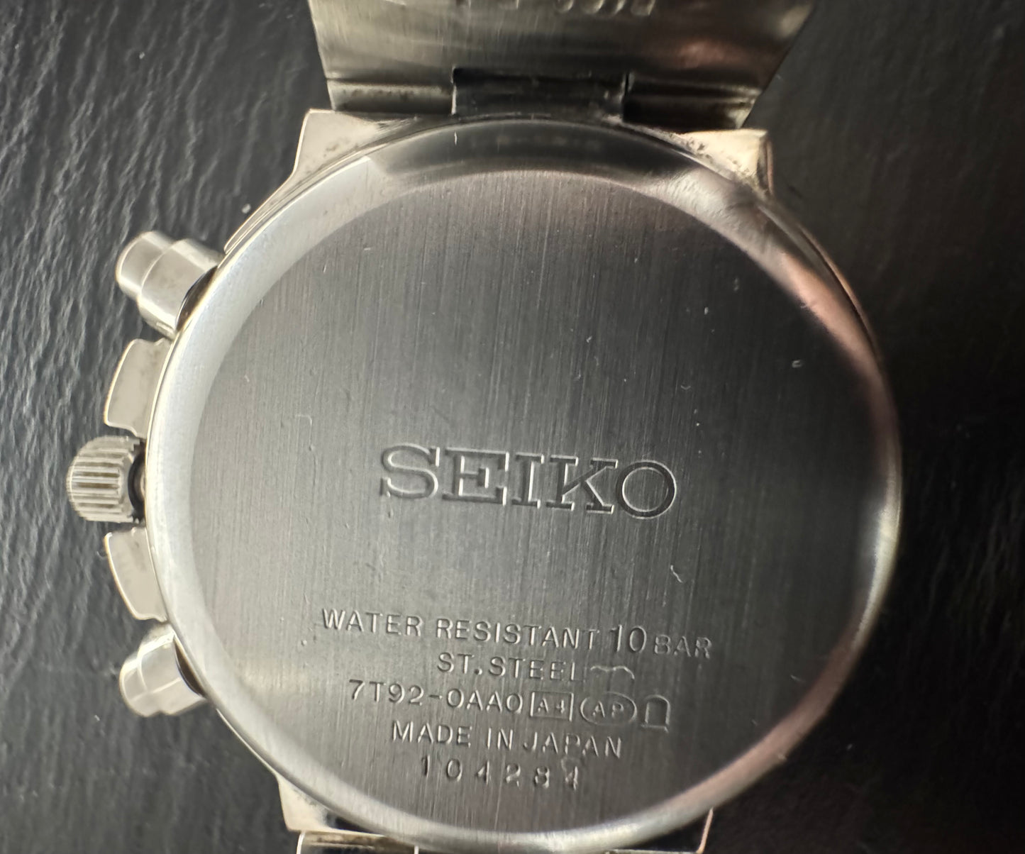 Seiko Lukia Chronograph 7T92-0AA0 – JDM Modell (Oktober 2011) mit blauem Sunburst-Zifferblatt und LK-Signatur