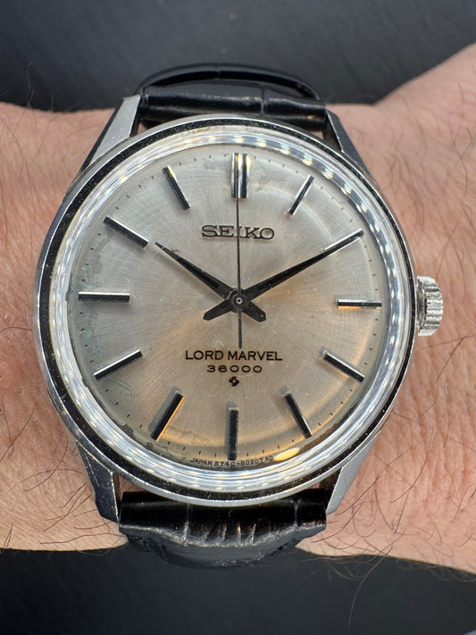 Seiko Lord Marvel 5740-8000 „Hi-Beat“ (Dezember 1968) - frisch revidiert
