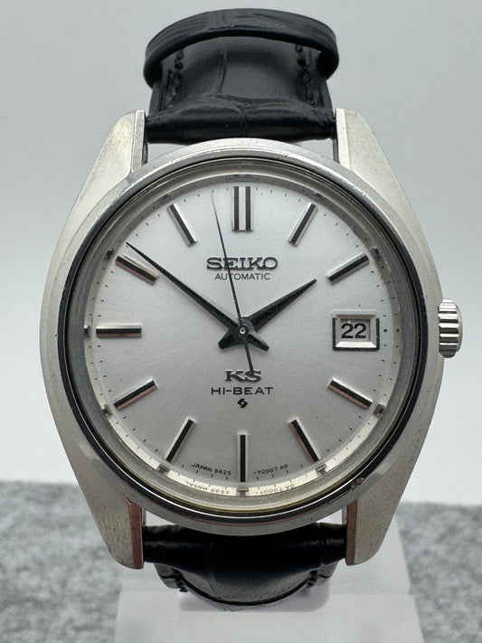 King Seiko Hi-Beat Réf. 5625-7000 – Décembre 1969 – Daini Seikosha – avec médaillon – révisée