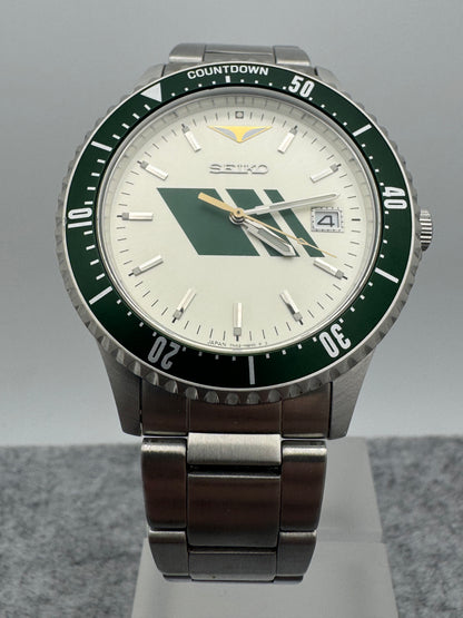 Seiko × JR Série 185 – limitée à 300 exemplaires, n° 264 – Réf. 7N42-HBE0 – Bracelet d'origine