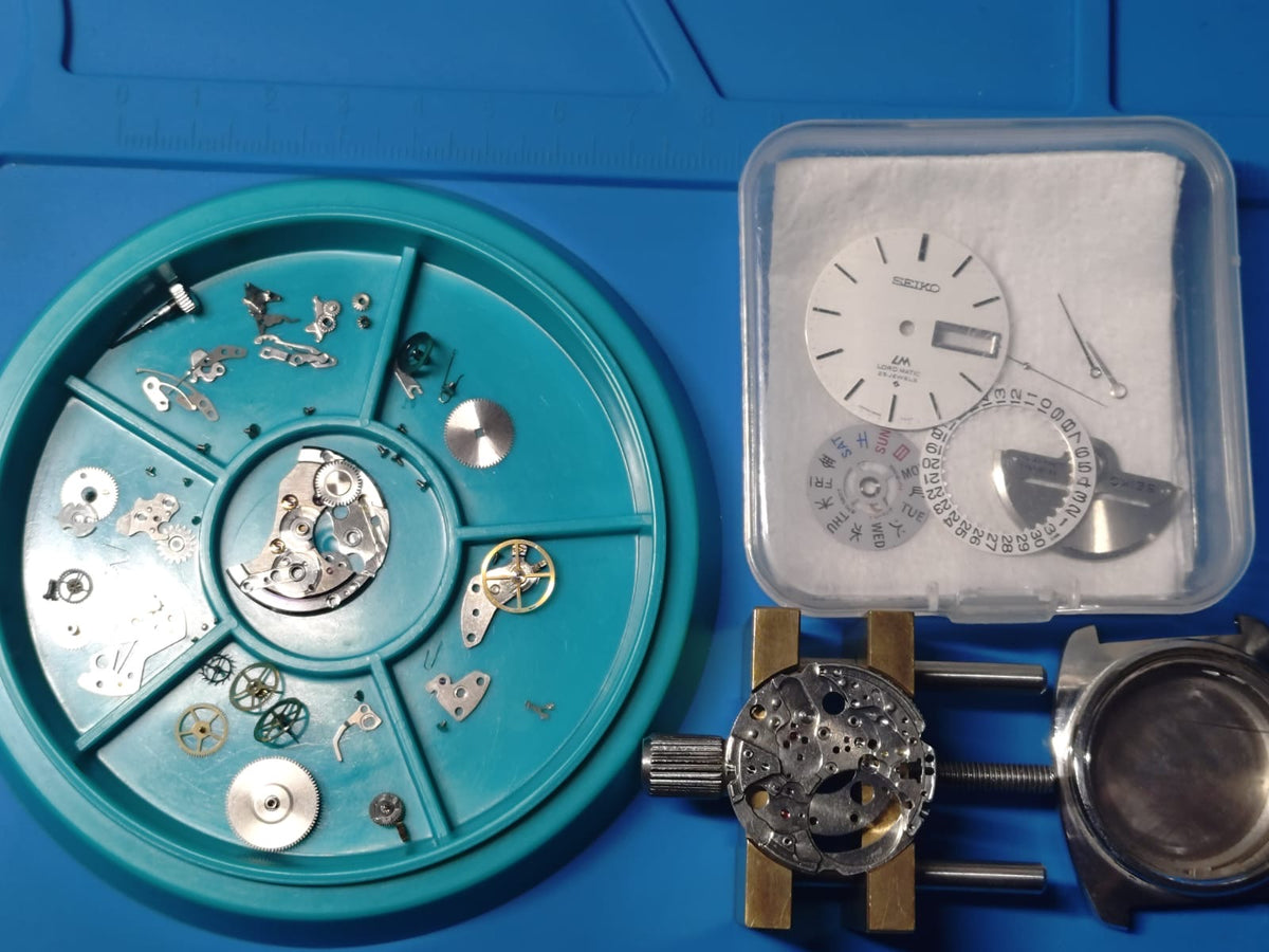 Seiko Lord Matic 5606-7130 – Caliber 5606, 25 jewels, Suwa Seikosha – Linen dial, monocoque case – July 1970 – freshly serviced
