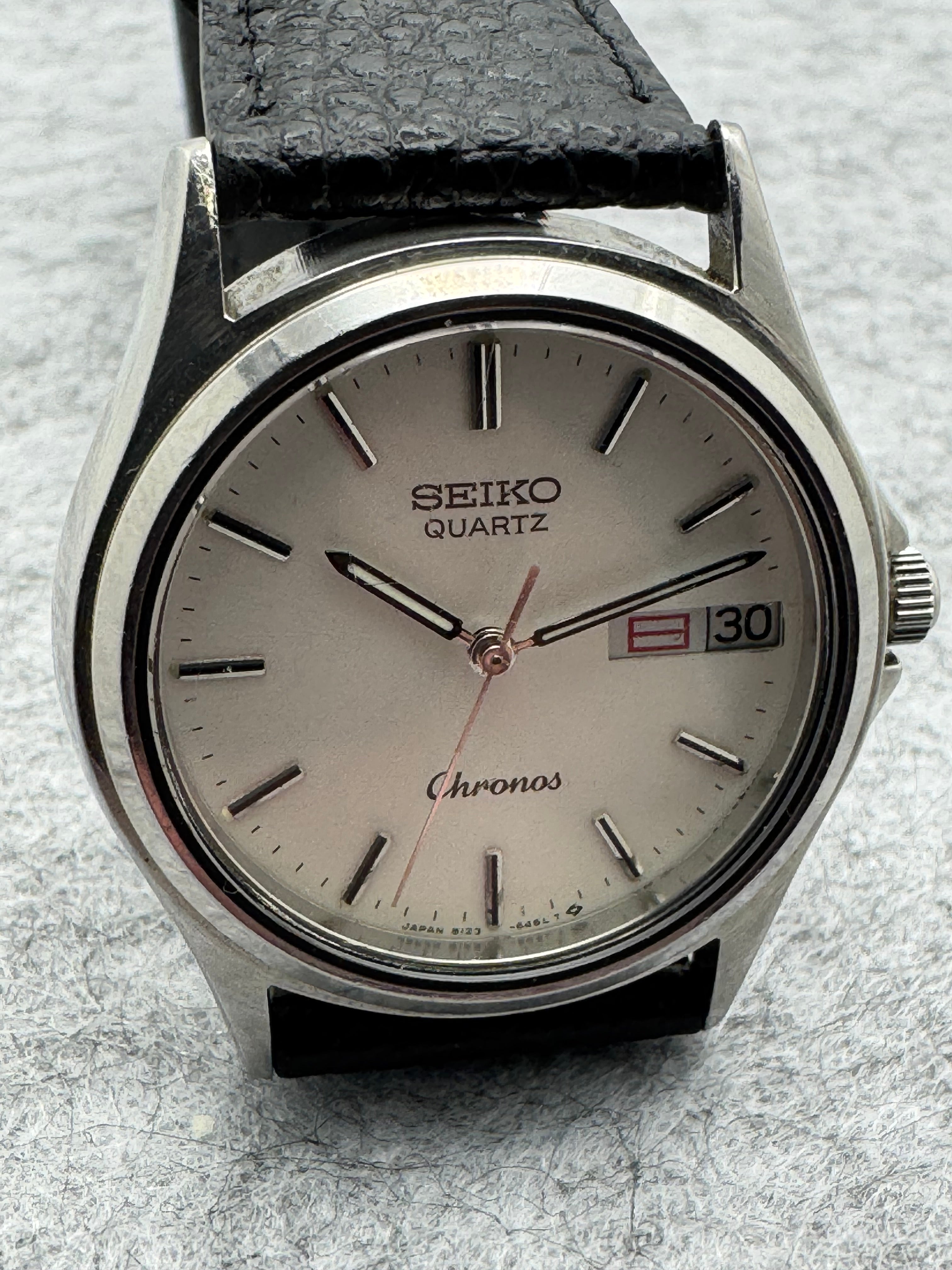 Seiko Quartz Chronograph – Ref. 8123-6310 (January 1986, Japan