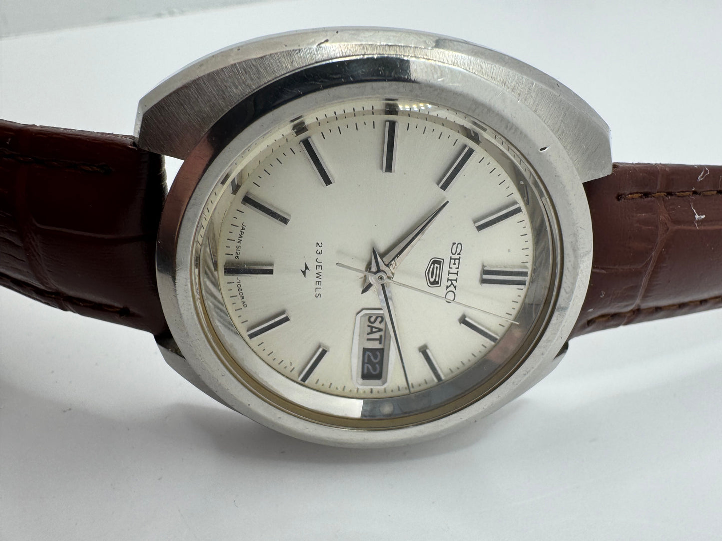 Seiko 5 Referenz 5126-7020 – Automatik Day-Date – Dezember 1968
