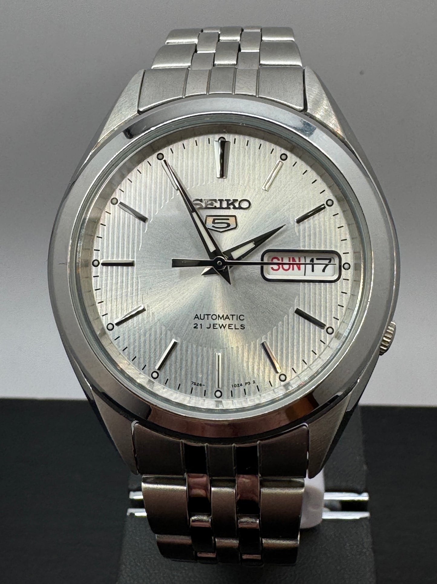 Seiko 5 Automatic „Classic Silver Dial“ – Ref. 7S26-03V0 (JDM, November 1999, frisch revidiert)