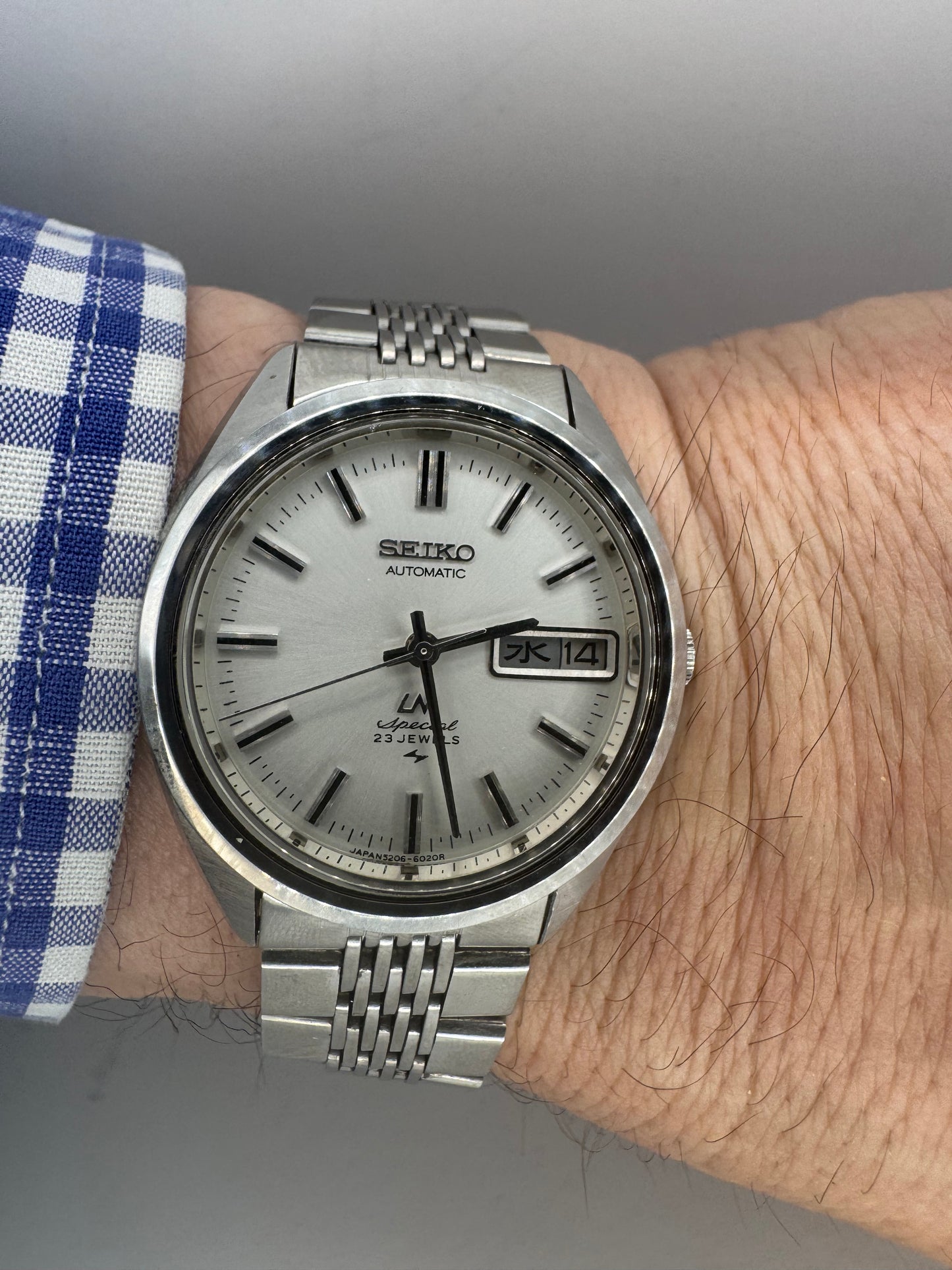 Seiko LM Special 5206-6020 – Jan. 1971 – Daini Hi-Beat, Originalband, revidiert