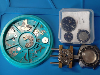 Seiko 5 Sports JDM Speed-Timer 7017-6010 – Caliber 7017, flyback chronograph with inner bezel, Daini Seikosha – February 1971 – freshly serviced