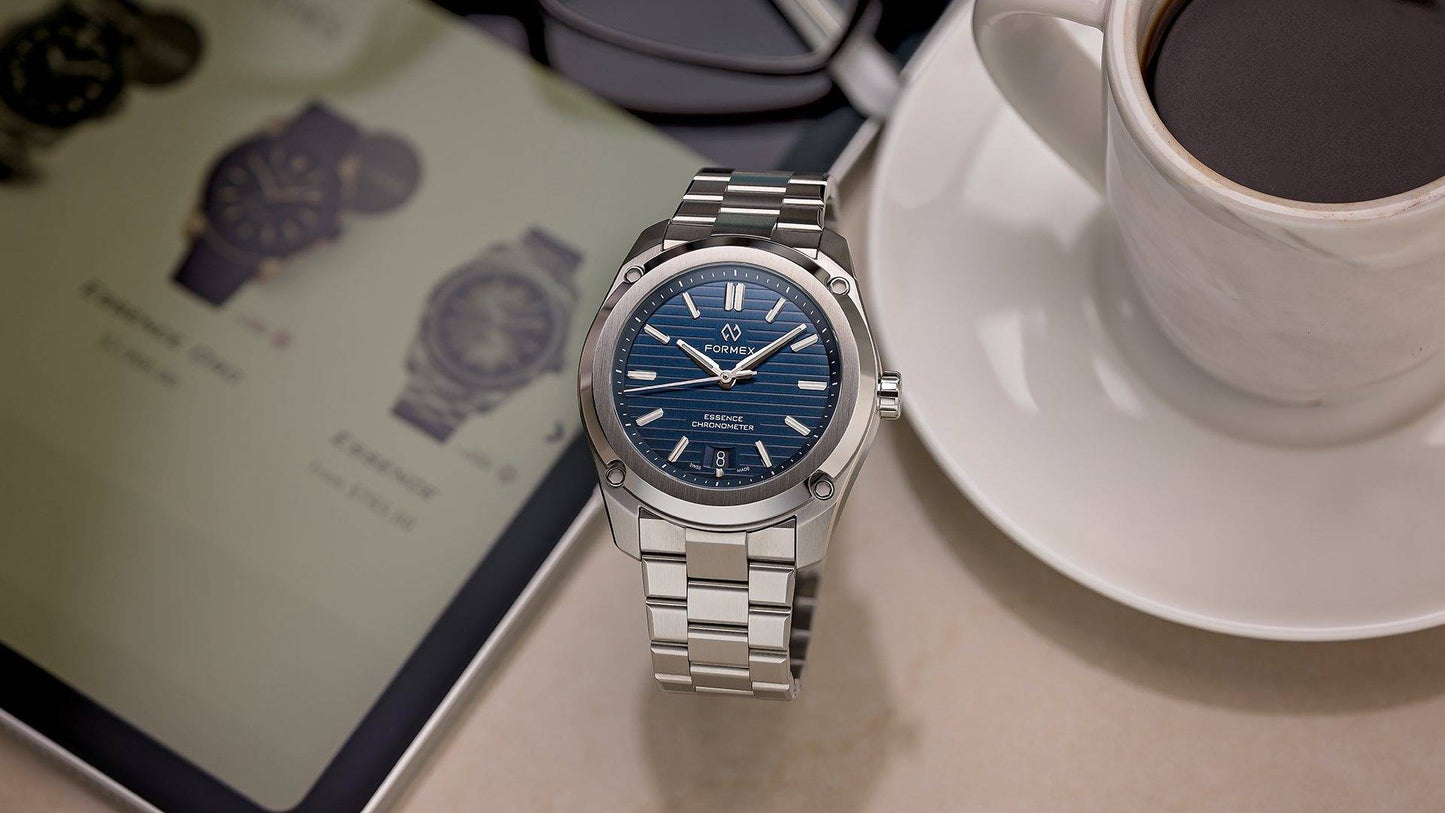 Formex Essence 39 Automatik Chronometer "Blue" 39mm