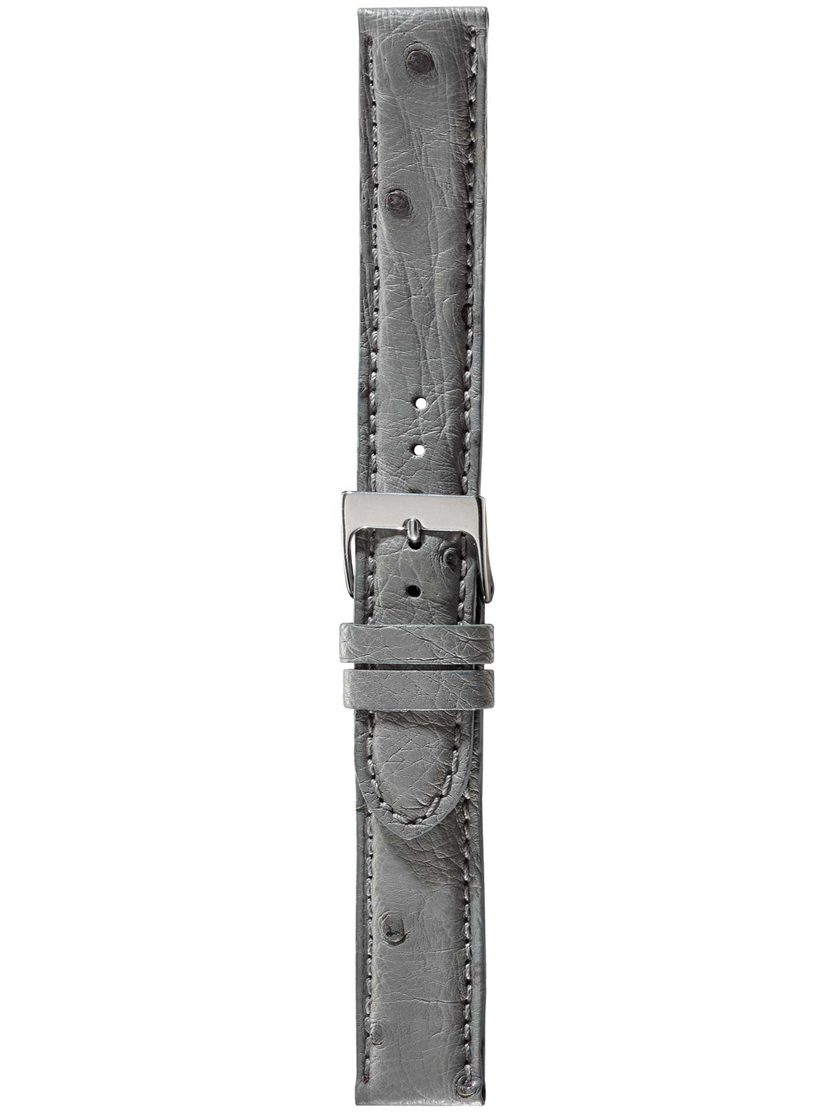 Herzog Echt Strauss Lederarmband Grau