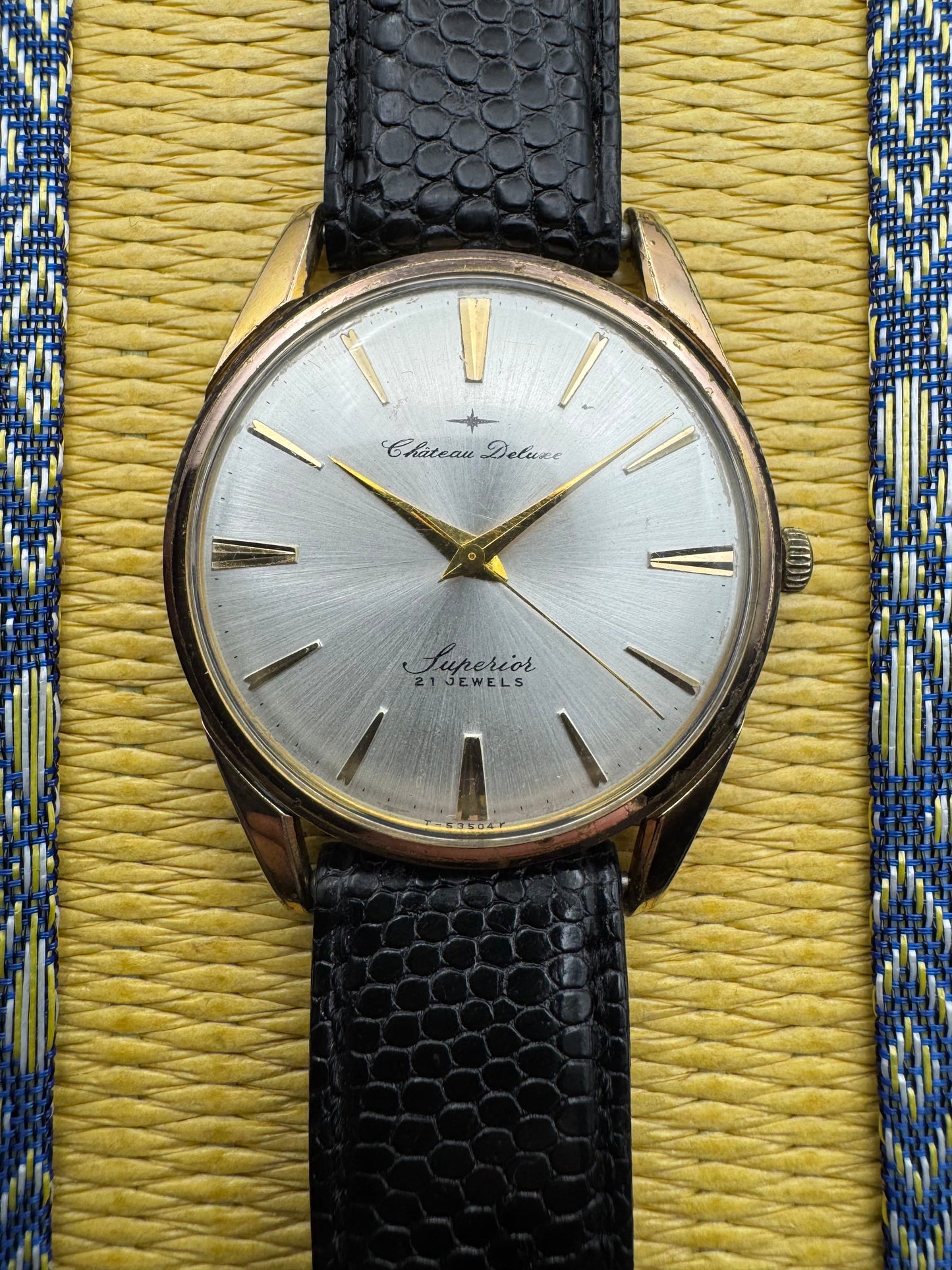 Rarität: Takano Château Deluxe “Superior” – 21 Jewels (ca. 1961–1962)