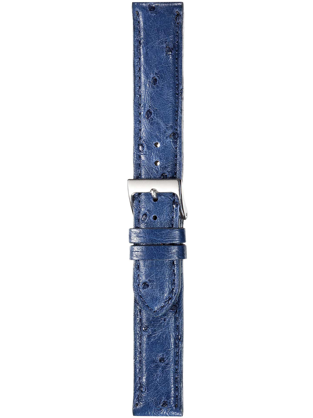 Herzog Echt Strauss Lederarmband Blau