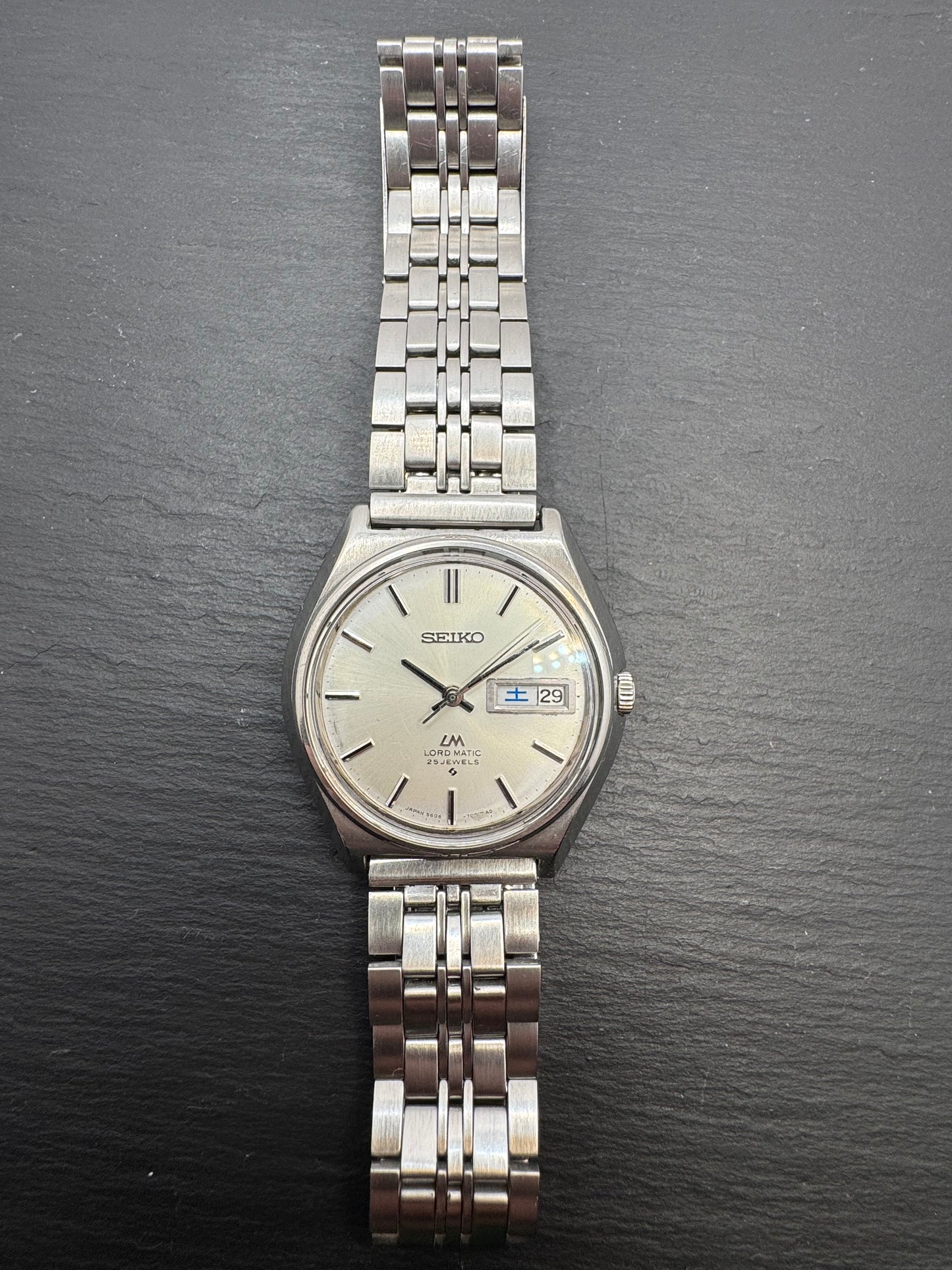 Seiko Lord Matic 5606-7010 – Dezember 1970 – 25 Jewels – JDM Vintage Klassiker – frisch revidiert