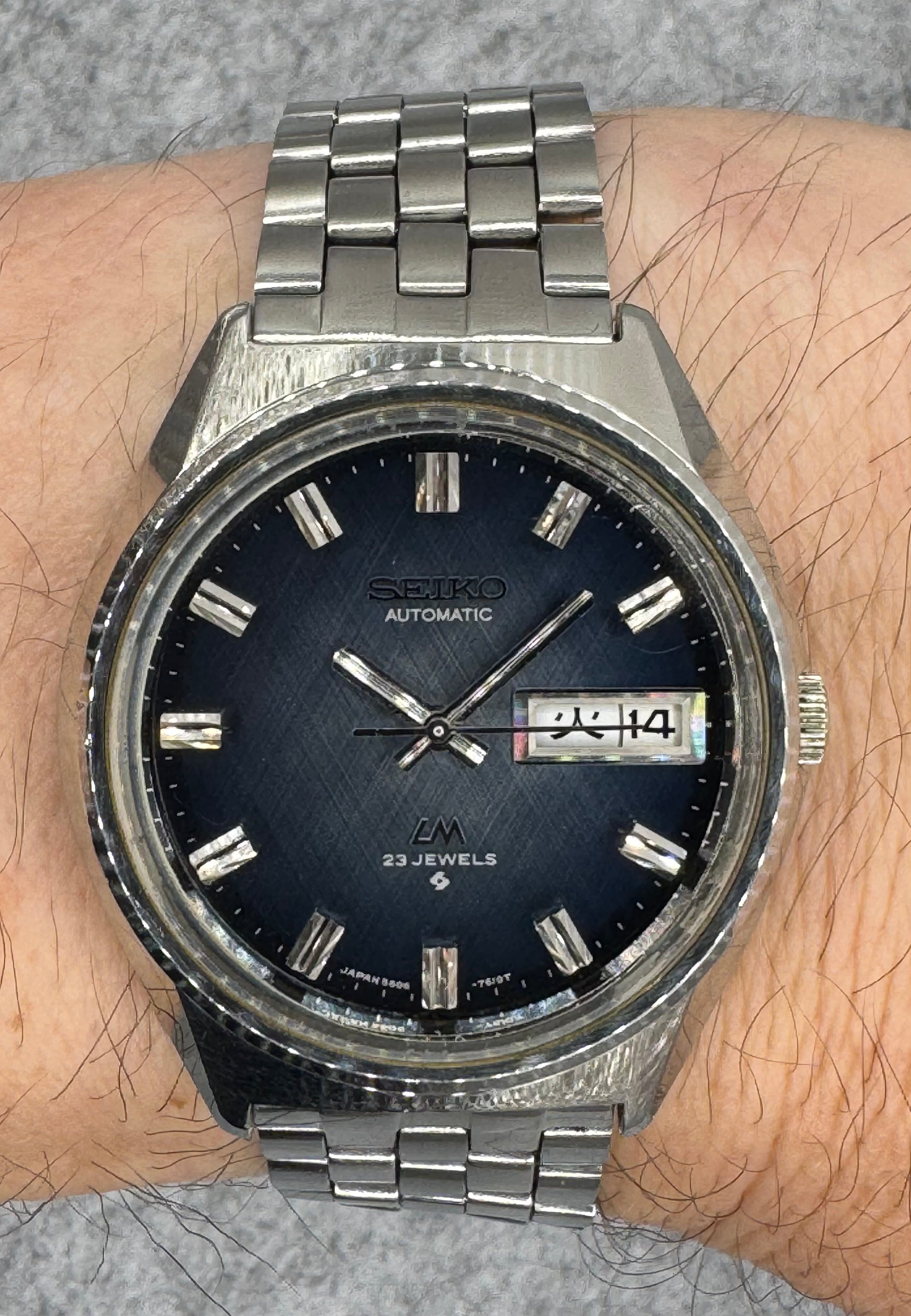Seiko Lord Matic 5606-7260 – Suwa Seikosha (juillet 1973