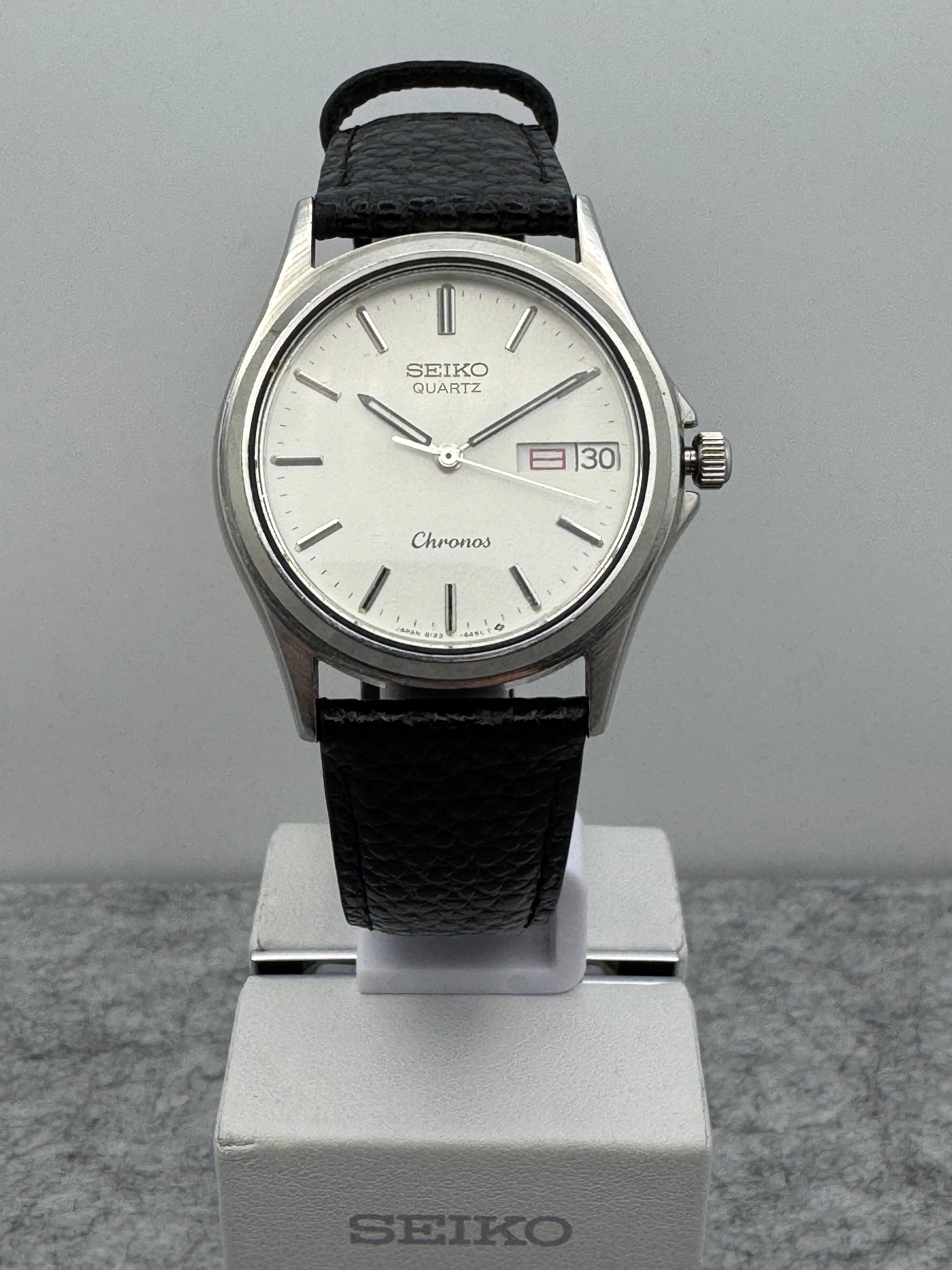 Seiko Quartz Chronograph – Ref. 8123-6310 (January 1986, Japan