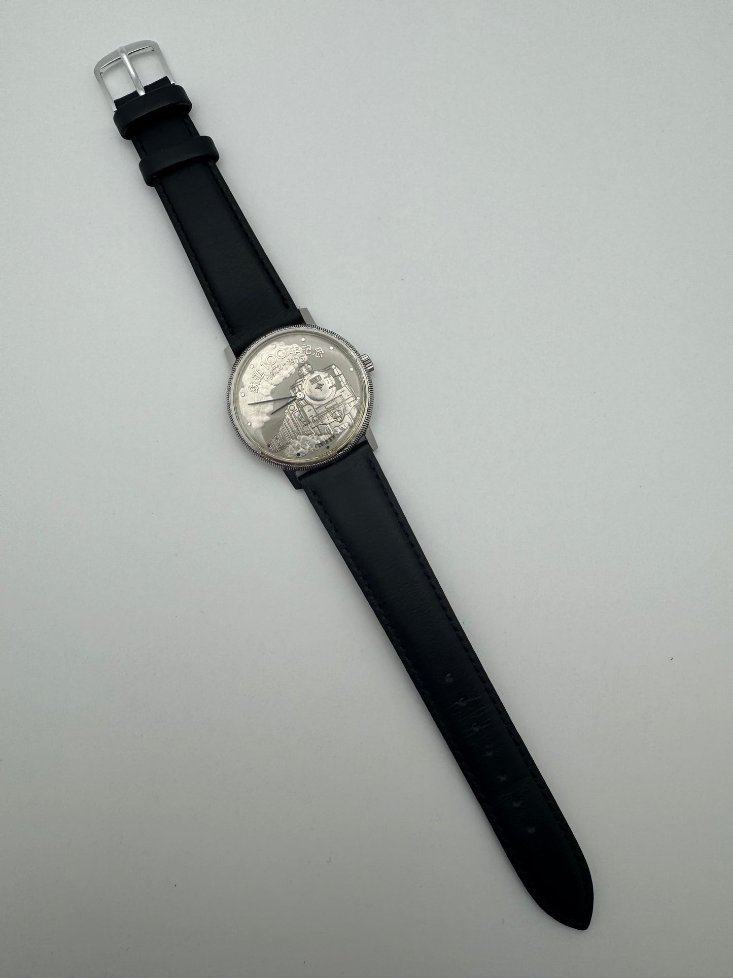 Citizen  – Eisenbahn-Gedenkuhr 1872–1972 (Ref. 4-673760-K, Cal. 6700) (September 1972)