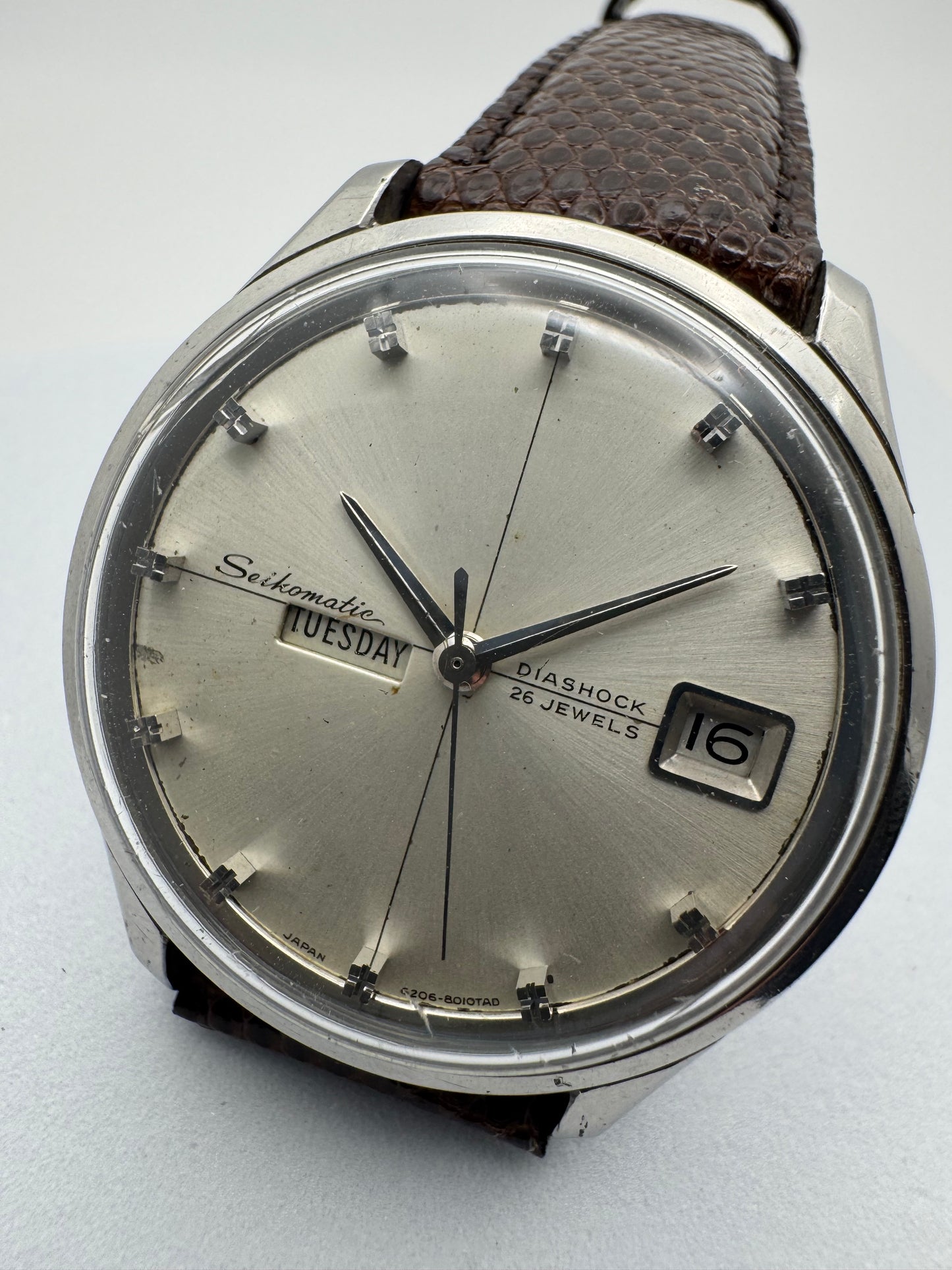 Seiko Seikomatic Weekdater 6206-8010 – Vintage Automatik 1965 (Januar 1965)