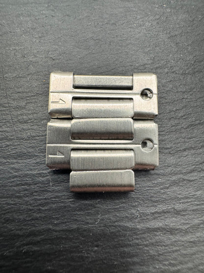 ALBA CARIB – Replacement Bracelet Link Stainless Steel/Two-Tone – Model APEN010 – SINGLE LINK (1 Piece) – like new (NOS)