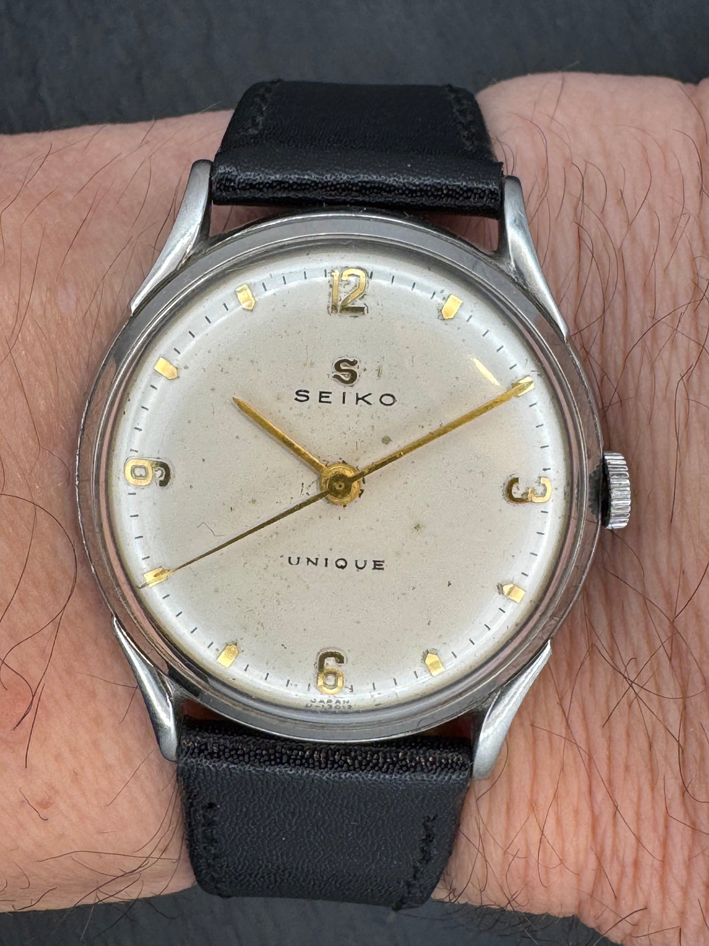 Seiko Unique (J13014) Dress Watch  – Juli 1957 – frisch revidiert in Japan