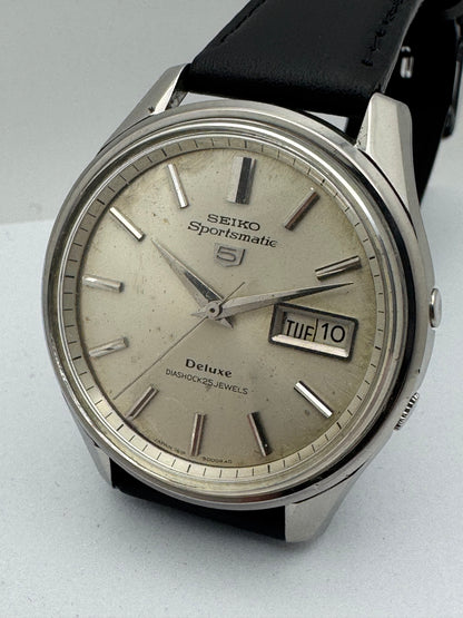Seiko 5 Sportsmatic Deluxe – Automatik (Ref. 7619-9000) (Juni 1966)