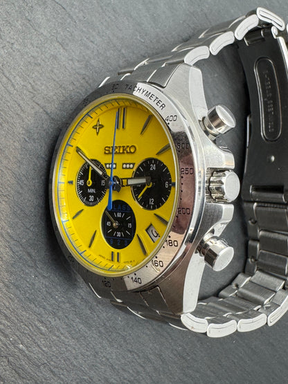 Seiko Chronograph “Dr. Yellow – Class 923 20th Anniversary Limited Edition” (Ref. 8T63-01E0 / No. 426/5000)