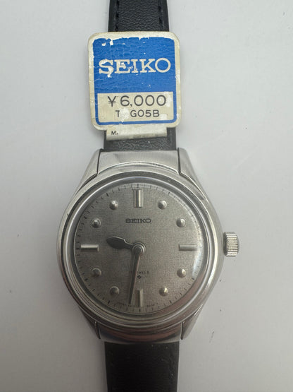 Rarität: Seiko Blindenuhr Ref. 6618-6000 (November 1975) – NOS mit Original-Preisanhänger