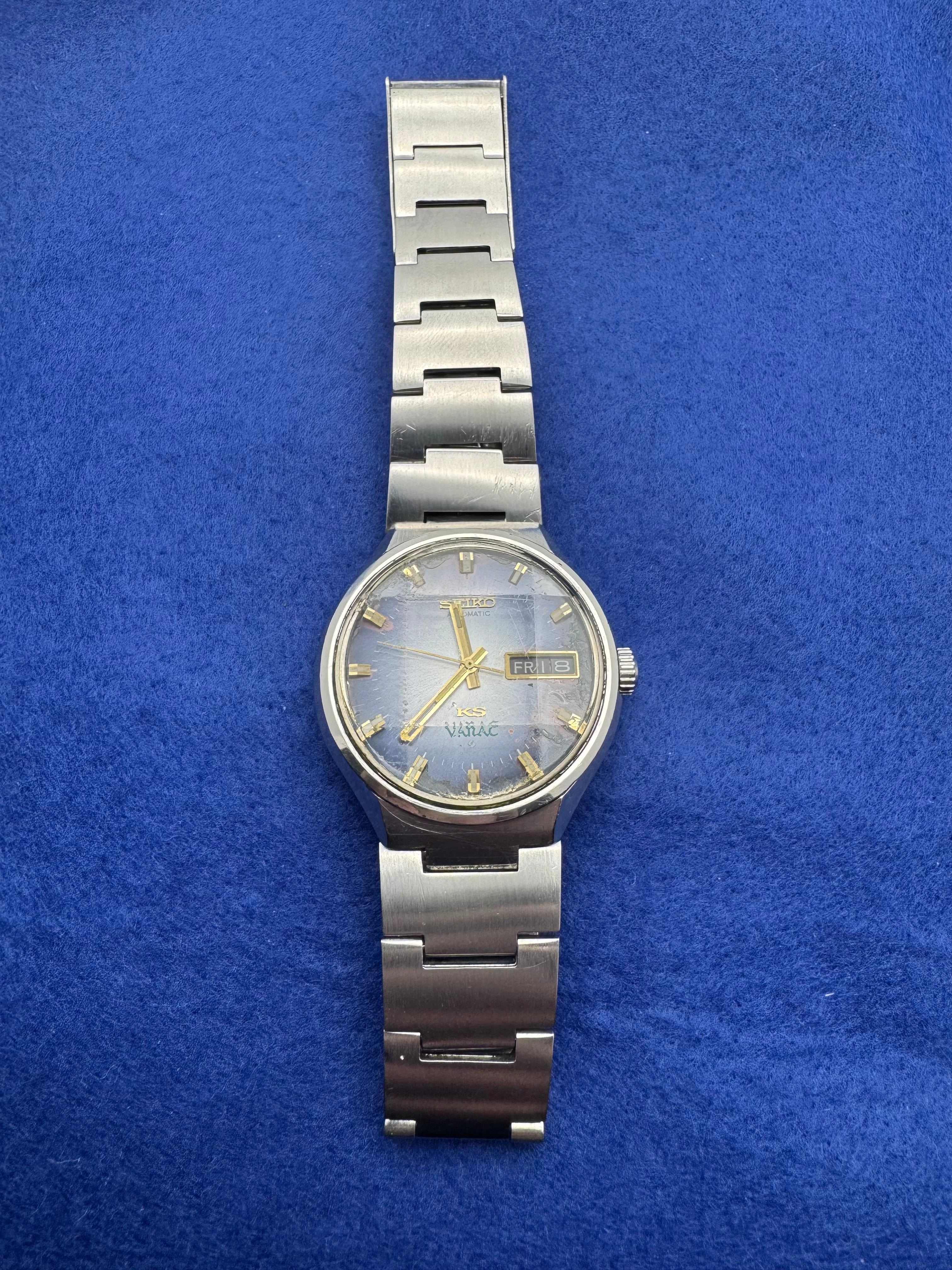 King Seiko Vanac 5626-7160 – Original from October 1972 – Japanese