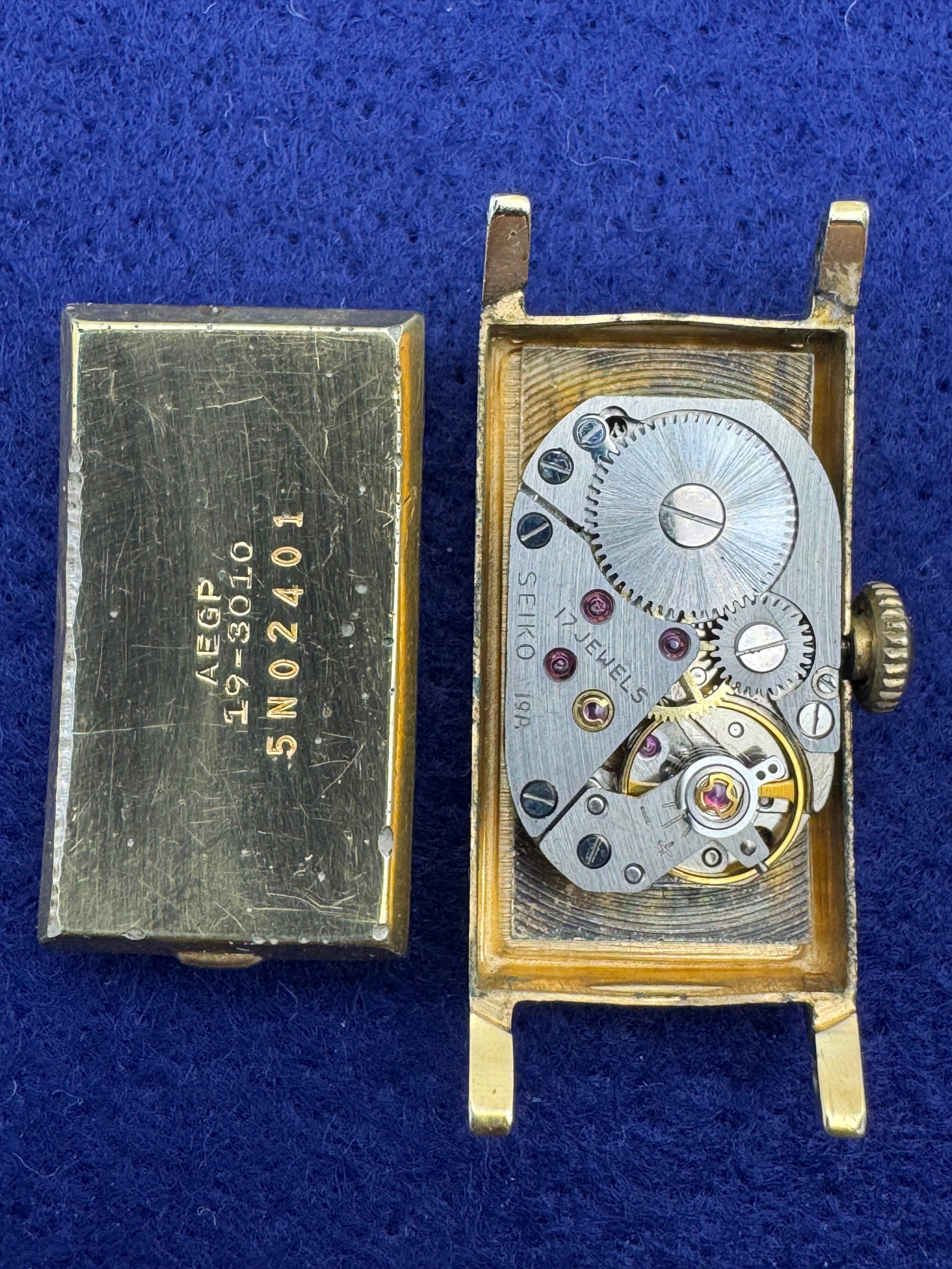Seiko Venus – Diashock 17 Jewels – Hand-wound ladies' wristwatch