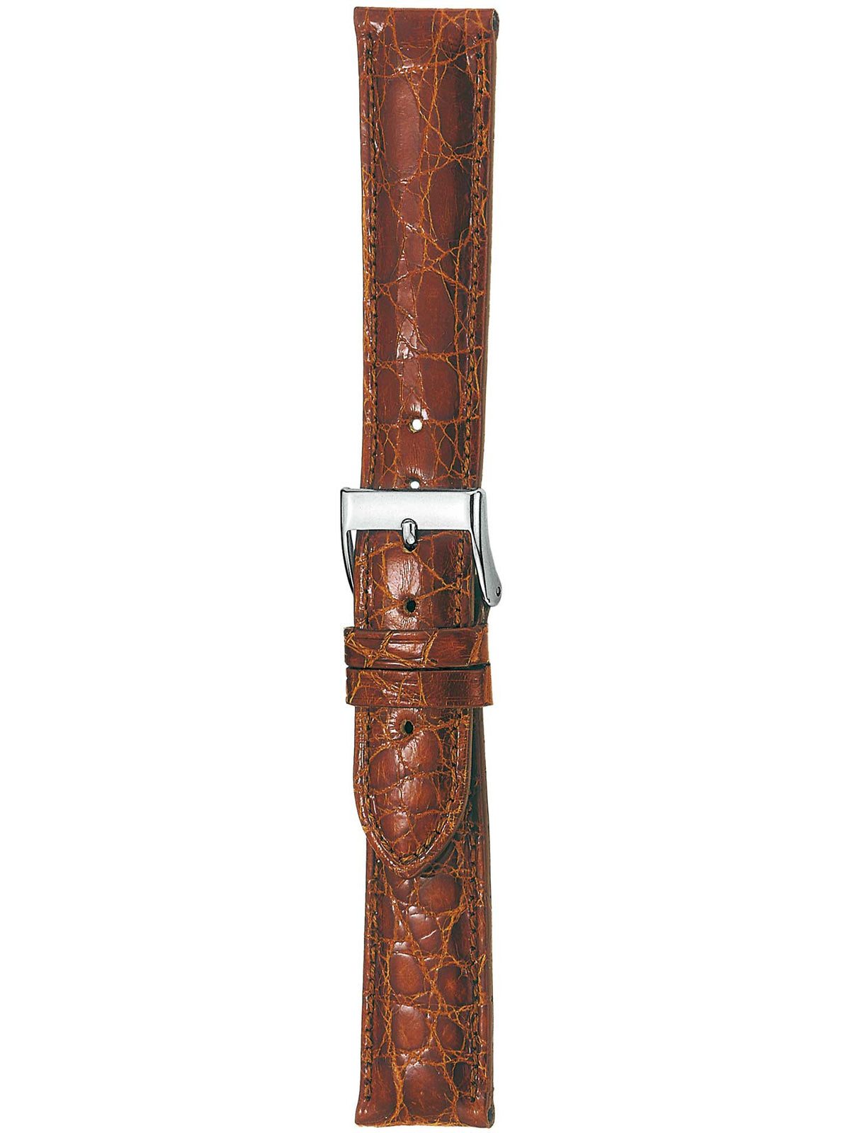 Herzog Echt Kroko Lederarmband Honig