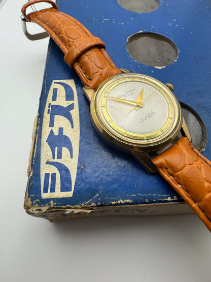 Citizen Deluxe „Guppy", Referenz 130901, 19 Jewels – Handaufzug – gesuchte Zifferblattvariante, frisch in Japan revidiert